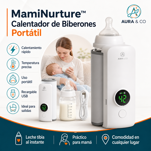 MamiNurture™ | Calentador de Biberones Portátil USB