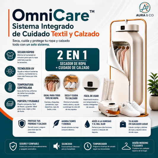 OmniCare™ | Sistema Integrado de Cuidado Textil y Calzado.