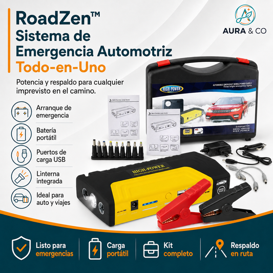 RoadZen™ | Sistema de Emergencia Automotriz